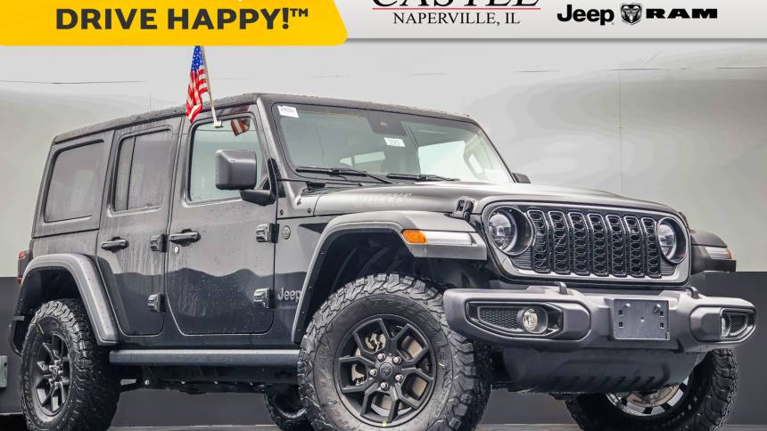 New 2024 Jeep Wrangler Willys 4D Sport Utility in Elyria #24CY004