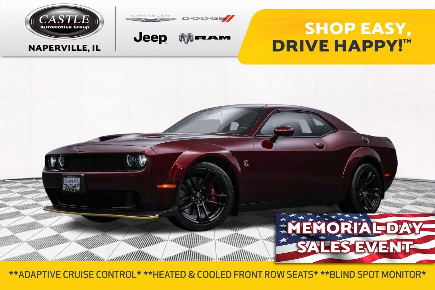 2020 Dodge Challenger R/T Scat Pack Widebody — Coupe — 40,857 mi — Naperville, IL