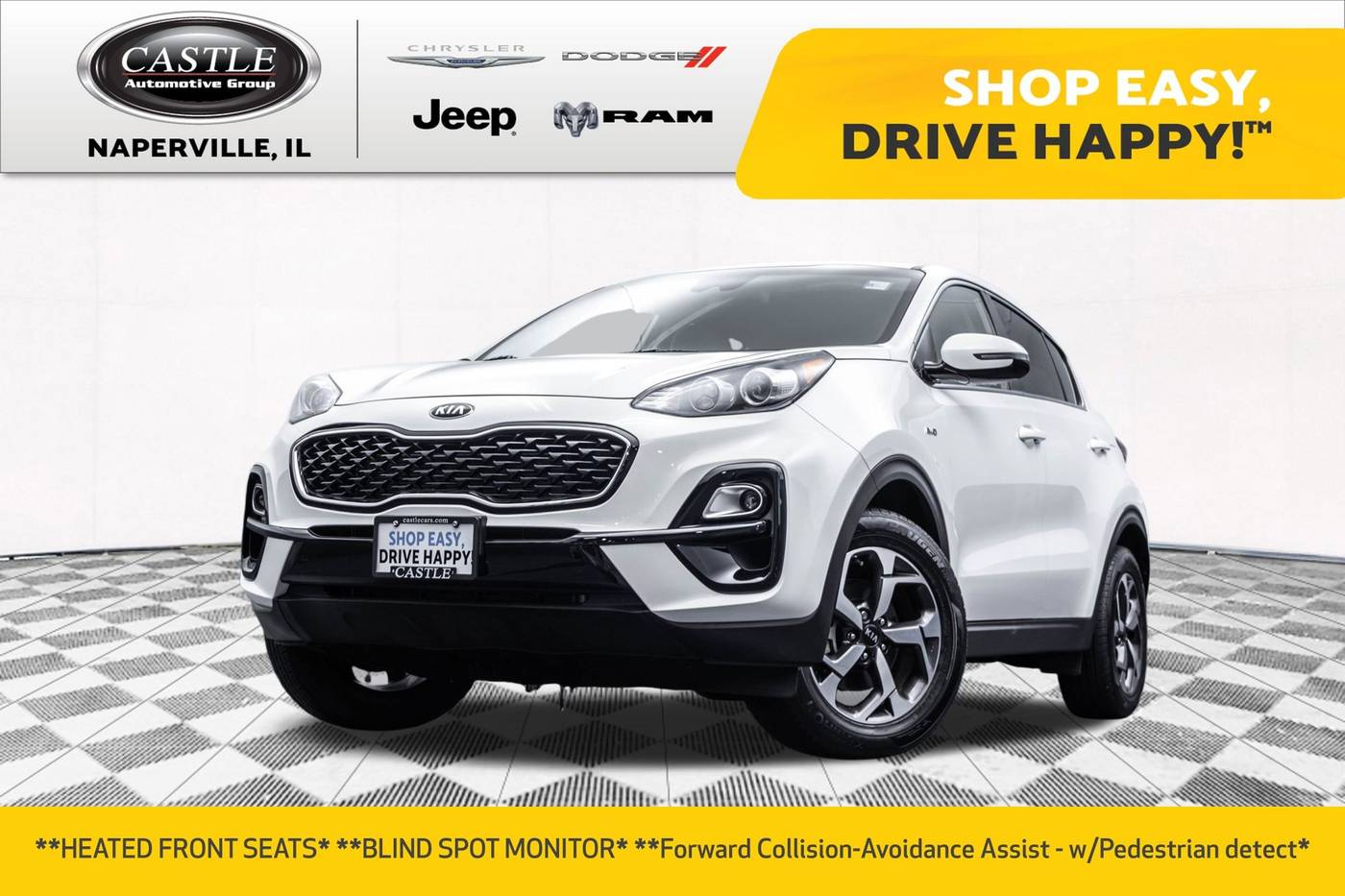 2020 Kia Sportage LX — SUV — 37,753 mi — Naperville, IL