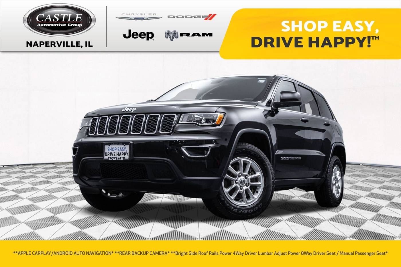 2018 Jeep Grand Cherokee Laredo E — SUV — 52,023 mi — Naperville, IL
