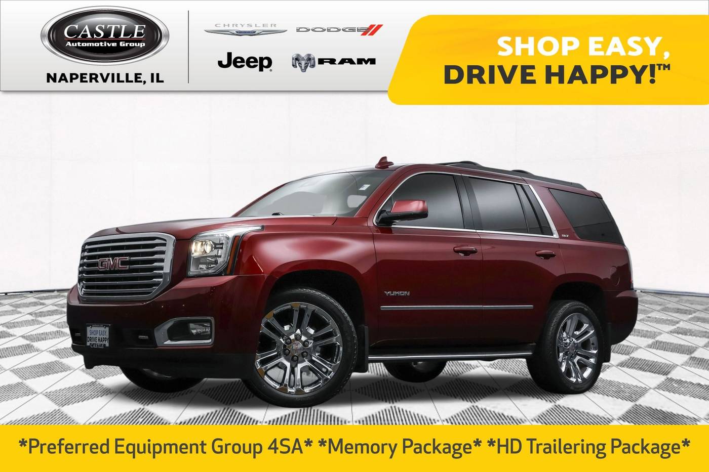 2017 GMC Yukon SLT — SUV — 64,143 mi — Naperville, IL