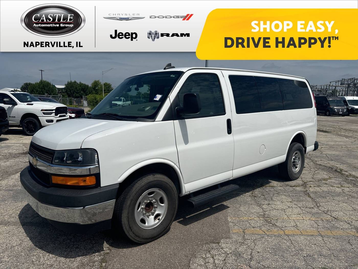 2019 Chevrolet Express Passenger LT — Passenger Van — 76,497 mi — Naperville, IL