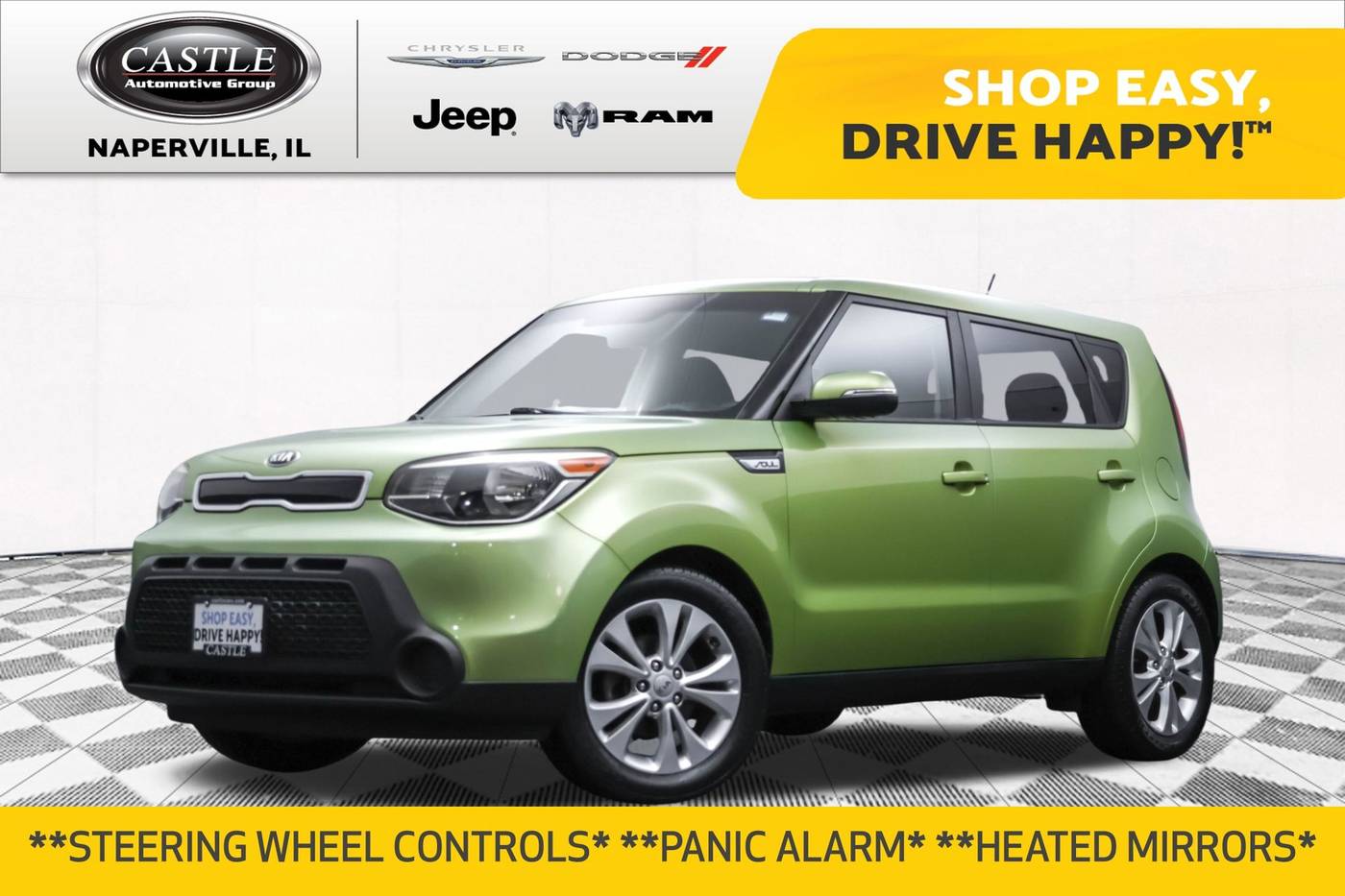 2014 Kia Soul + — Hatchback — 109,016 mi — Naperville, IL