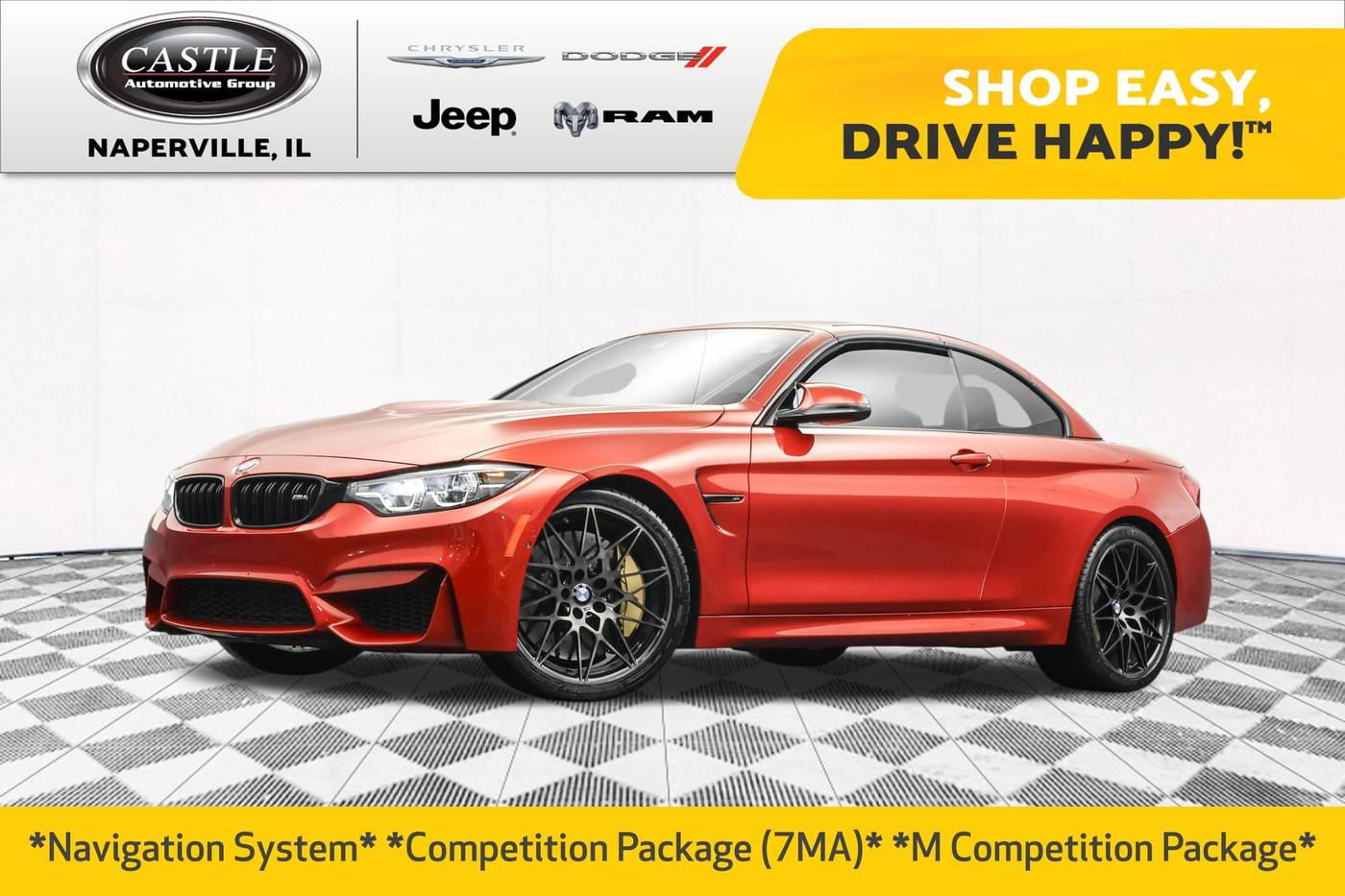2018 BMW M4 Standard — Convertible — 40,234 mi — Naperville, IL