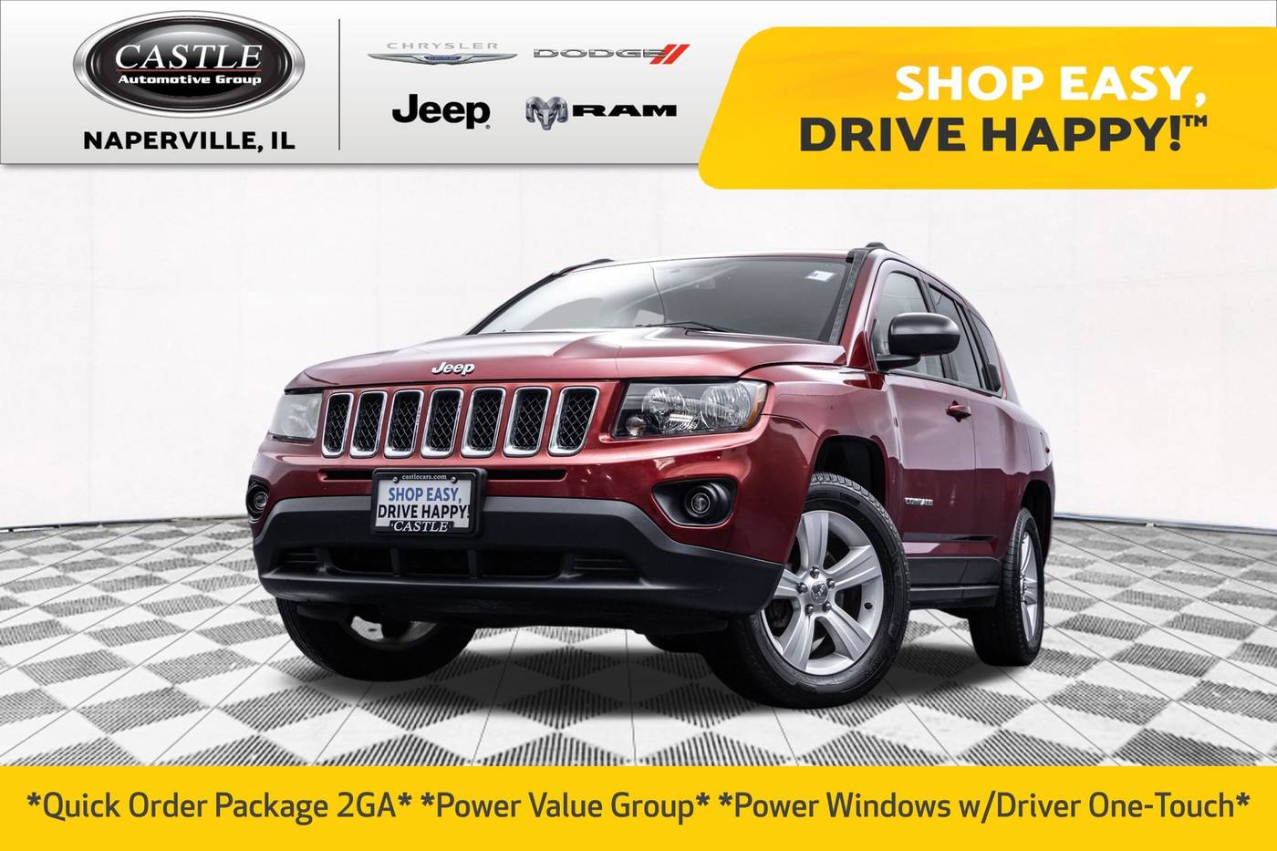2015 Jeep Compass Sport — SUV — 109,381 mi — Naperville, IL