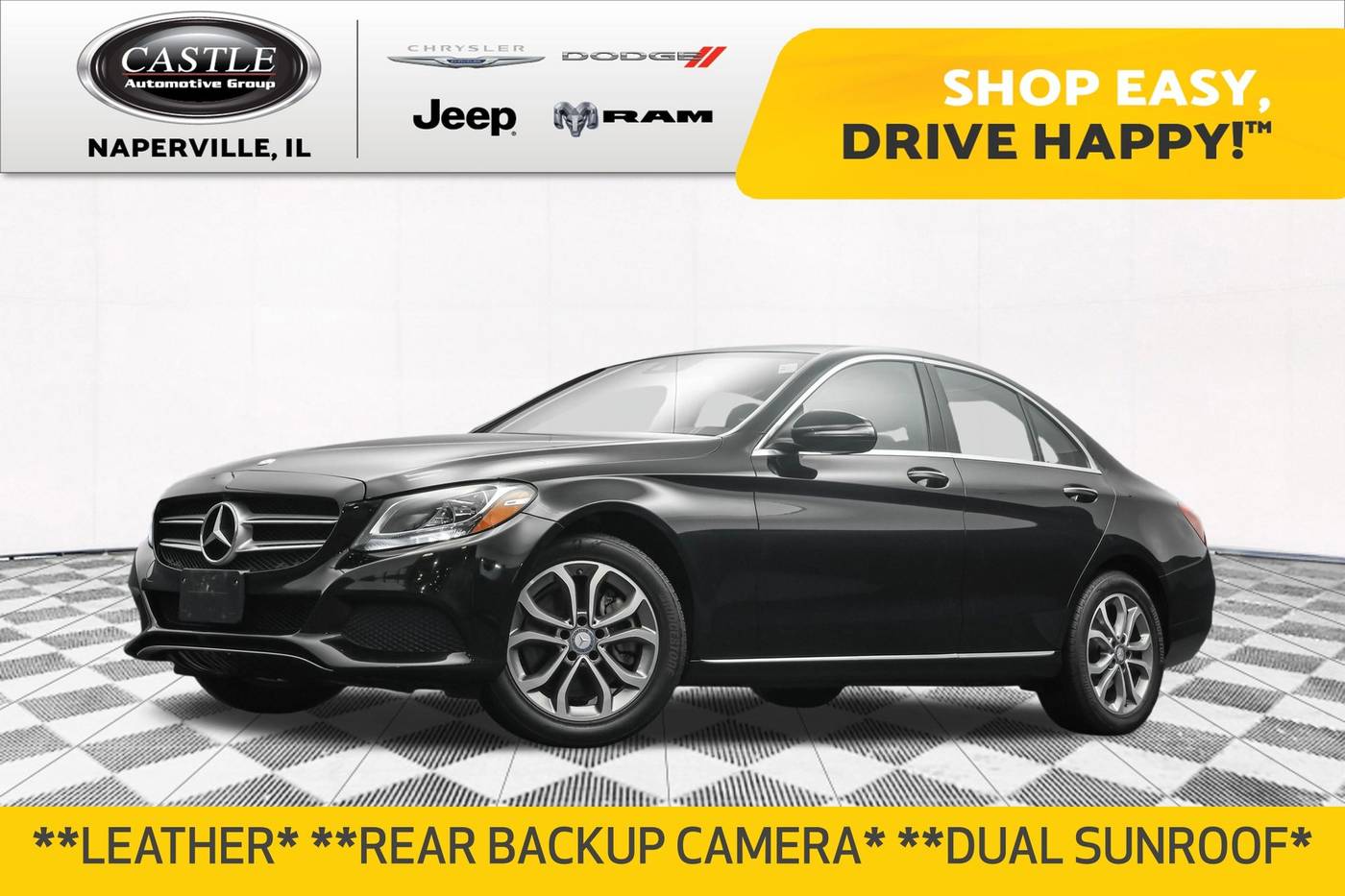 2017 Mercedes-Benz C-Class C 300 — Sedan — 66,035 mi — Naperville, IL