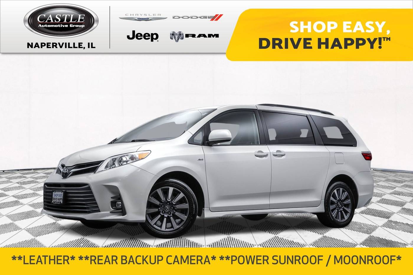 2020 Toyota Sienna XLE — Minivan — 83,581 mi — Naperville, IL