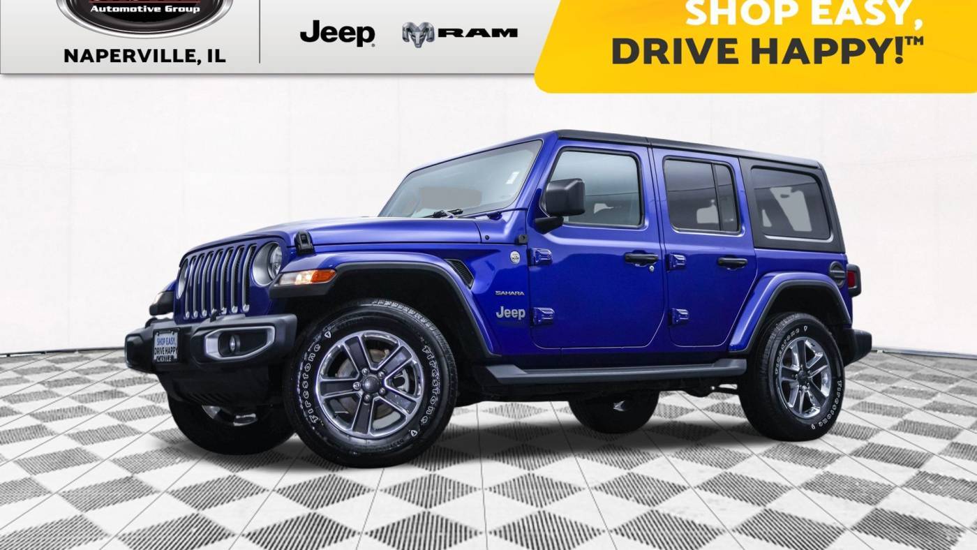 2018 Jeep Wrangler Sahara — SUV — 82,049 mi — Naperville, IL