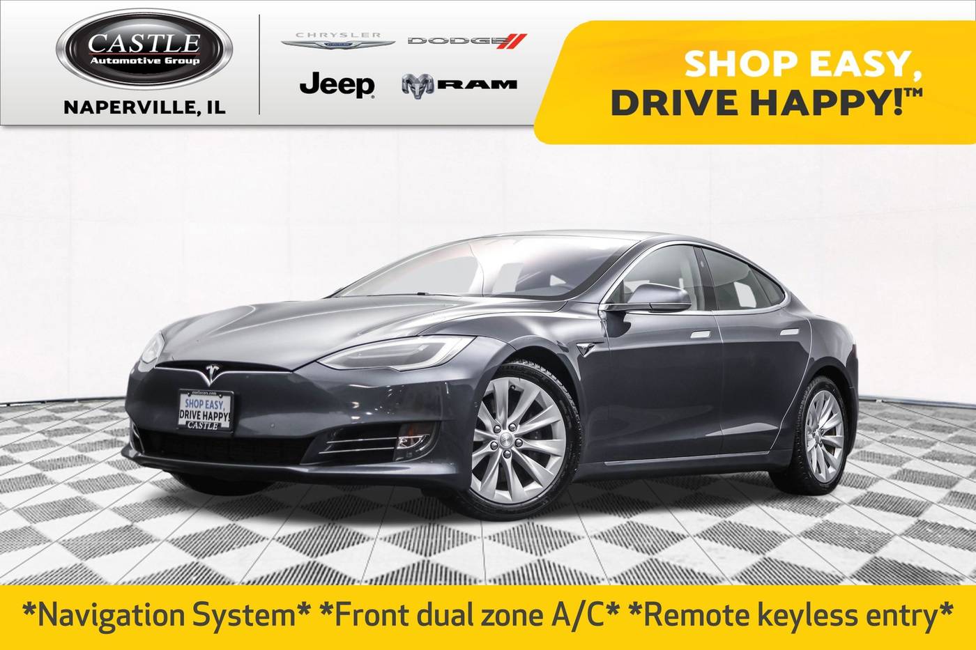 2017 Tesla Model S 100D — Hatchback — 120,600 mi — Naperville, IL