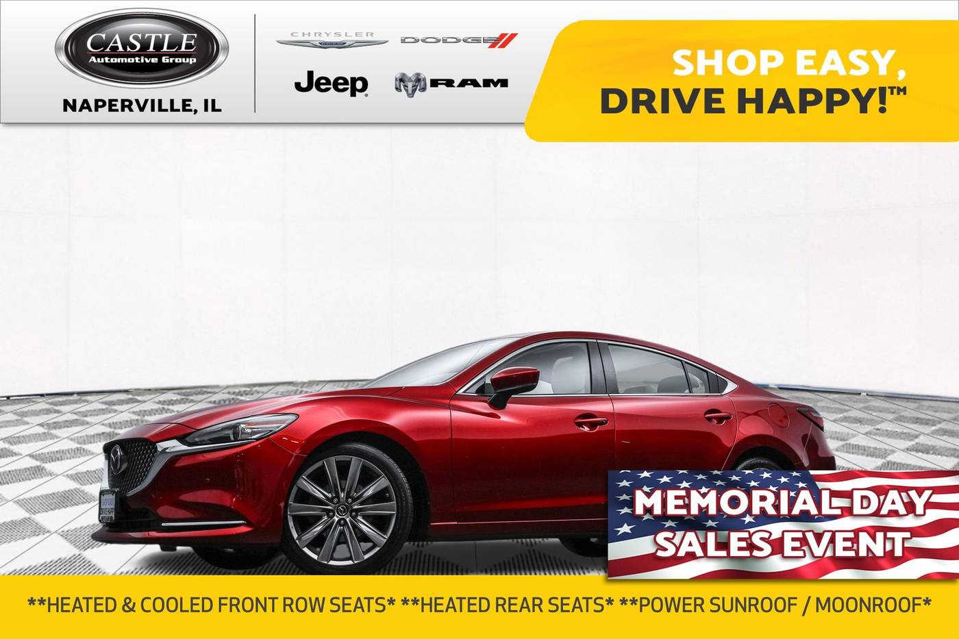 2018 Mazda Mazda6 Signature — Sedan — 57,309 mi — Naperville, IL