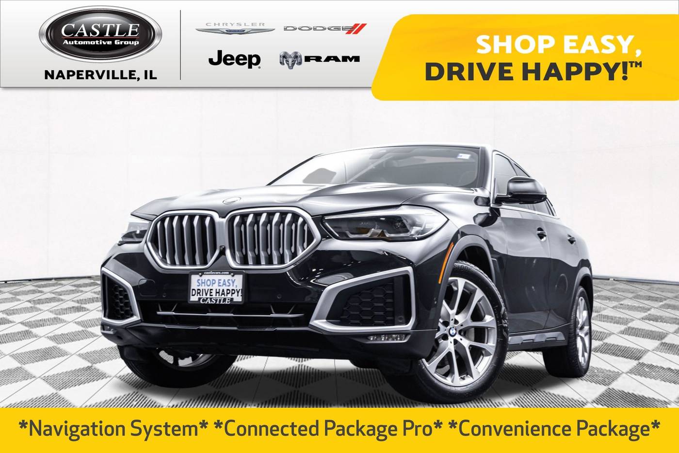 2020 BMW X6 40i — SUV — 25,509 mi — Naperville, IL