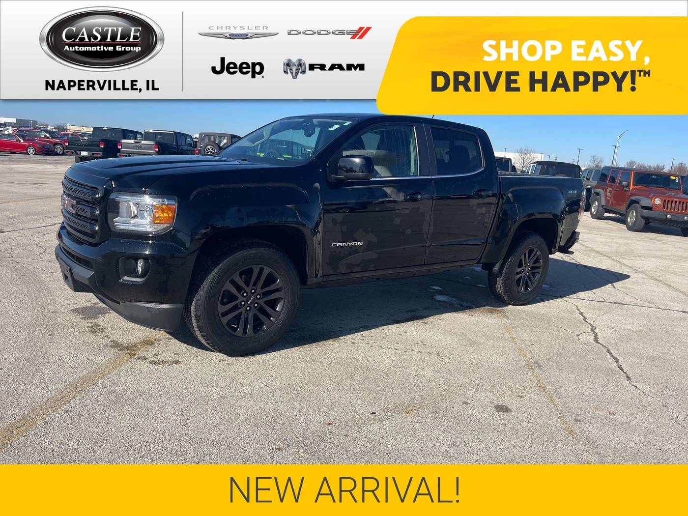 2018 GMC Canyon SLE — Pickup Truck — 101,015 mi — Naperville, IL