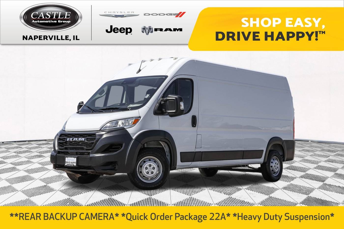 2023 Ram ProMaster Cargo Van 2500 — Cargo Van — 36,908 mi — Naperville, IL