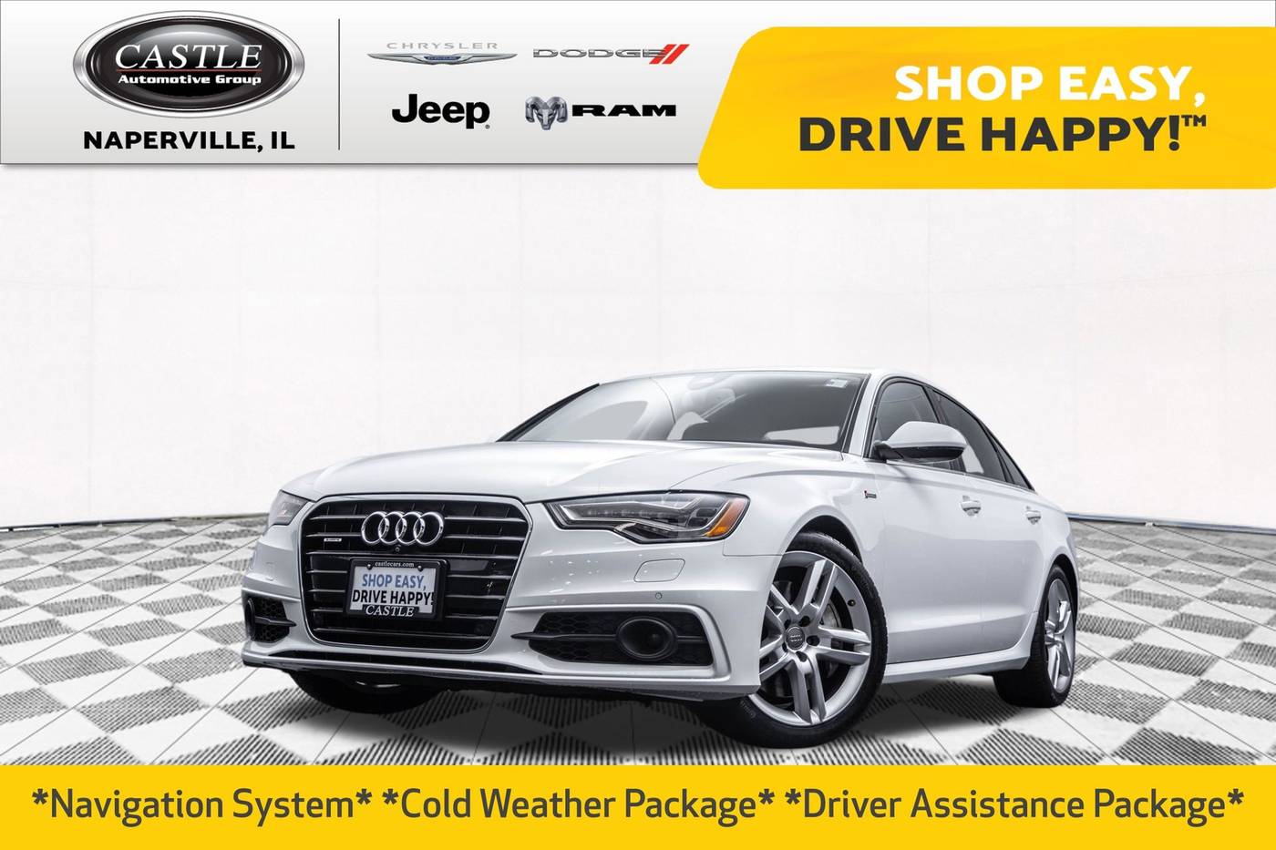 2015 Audi A6 Premium Plus — Sedan — 80,029 mi — Naperville, IL