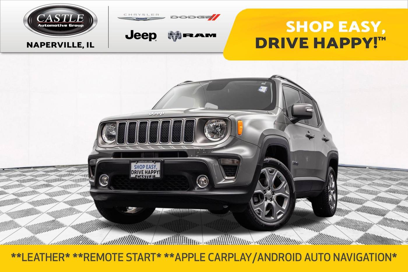 2020 Jeep Renegade Limited — SUV — 68,630 mi — Naperville, IL