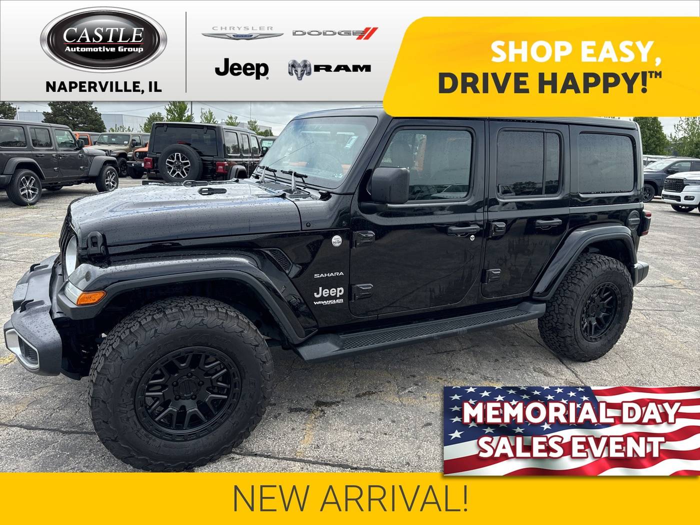 2018 Jeep Wrangler Sahara — SUV — 50,927 mi — Naperville, IL