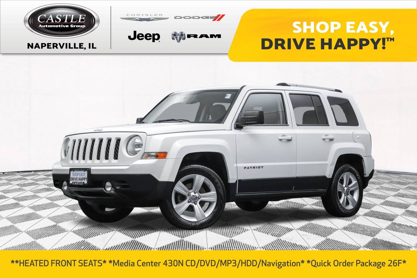 2011 Jeep Patriot Latitude X — SUV — 121,337 mi — Naperville, IL