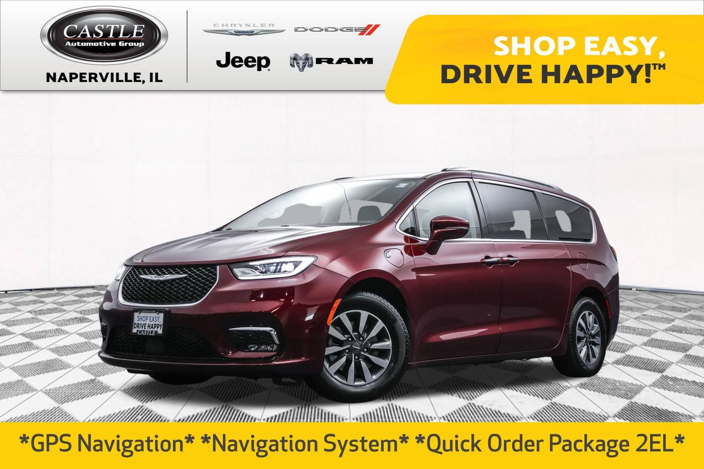 2021 Chrysler Pacifica Hybrid Touring L — Minivan — 114,519 mi — Naperville, IL