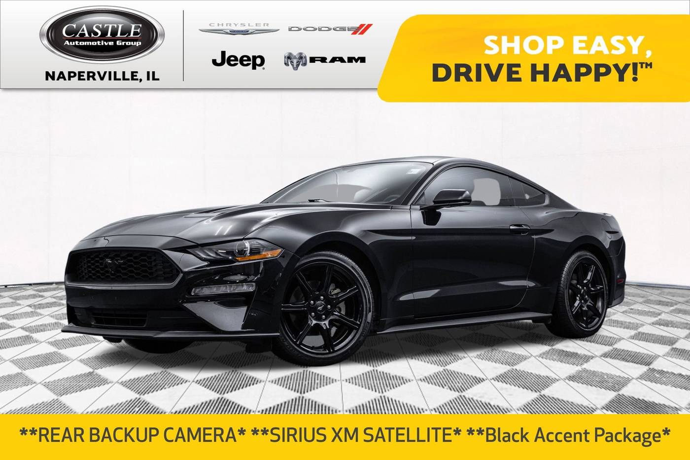 2020 Ford Mustang EcoBoost — Coupe — 61,810 mi — Naperville, IL