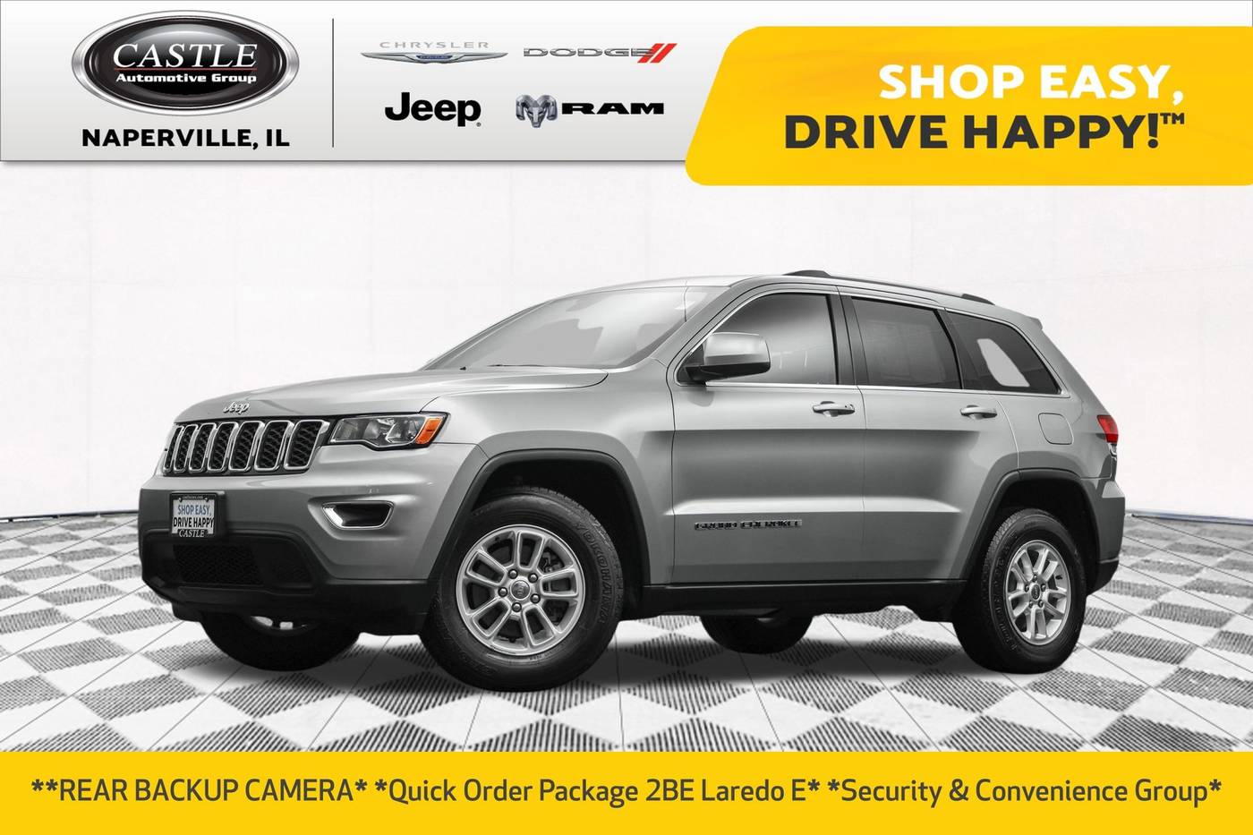 2018 Jeep Grand Cherokee Laredo E — SUV — 27,974 mi — Naperville, IL