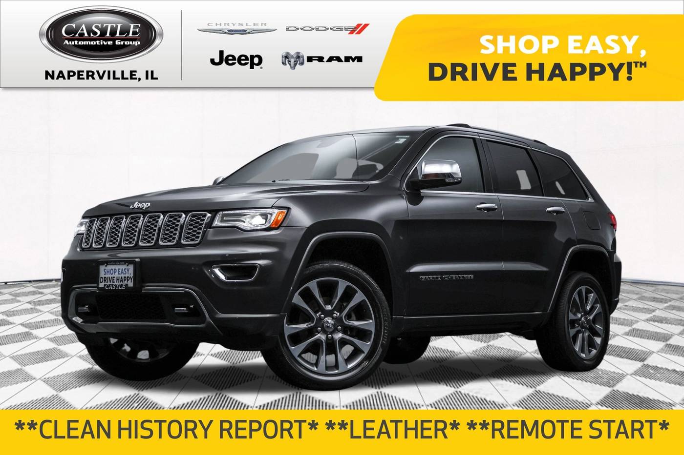 2017 Jeep Grand Cherokee Overland — SUV — 58,842 mi — Naperville, IL