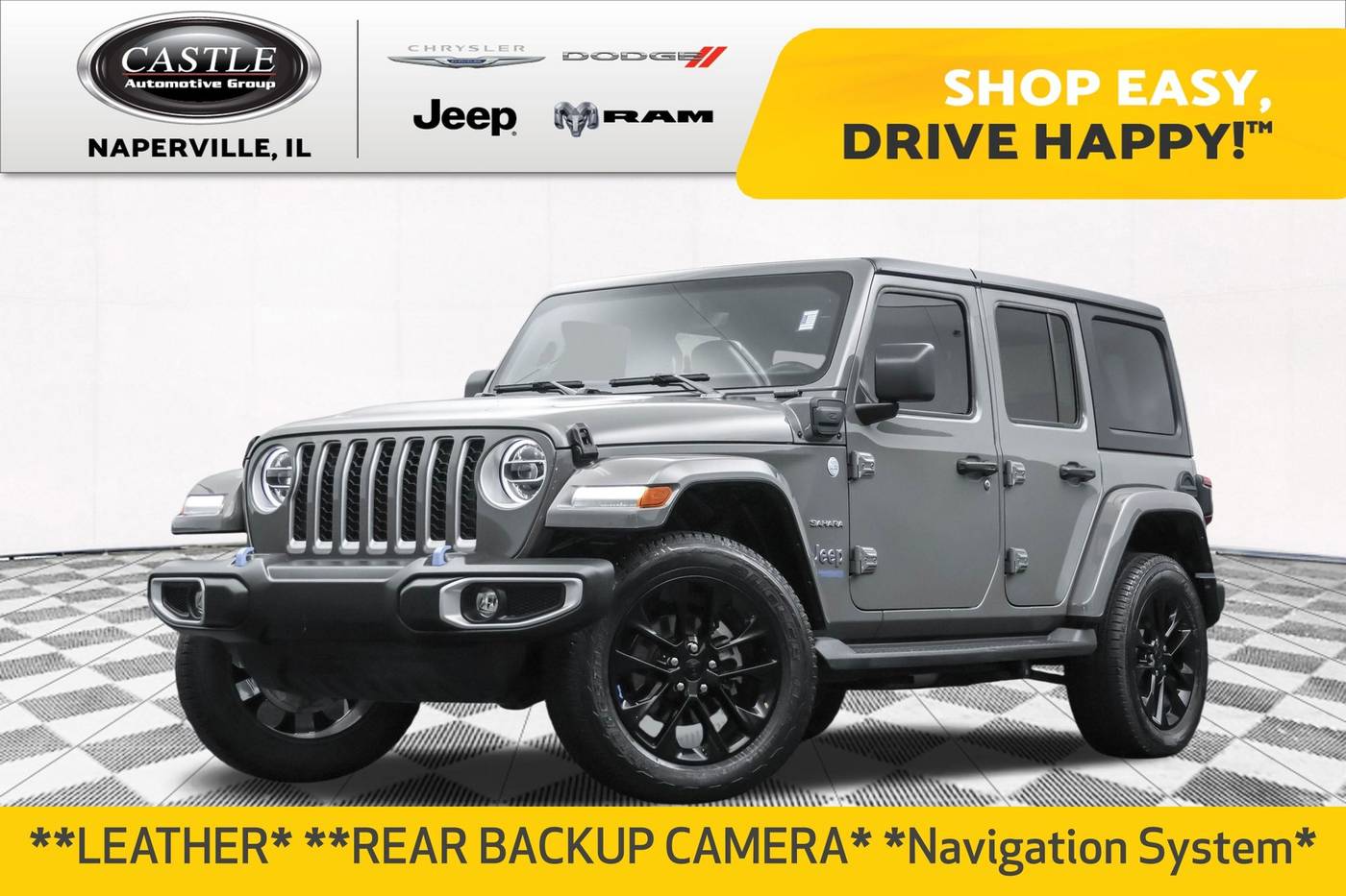 2022 Jeep Wrangler Sahara 4xe — SUV — 32,217 mi — Naperville, IL