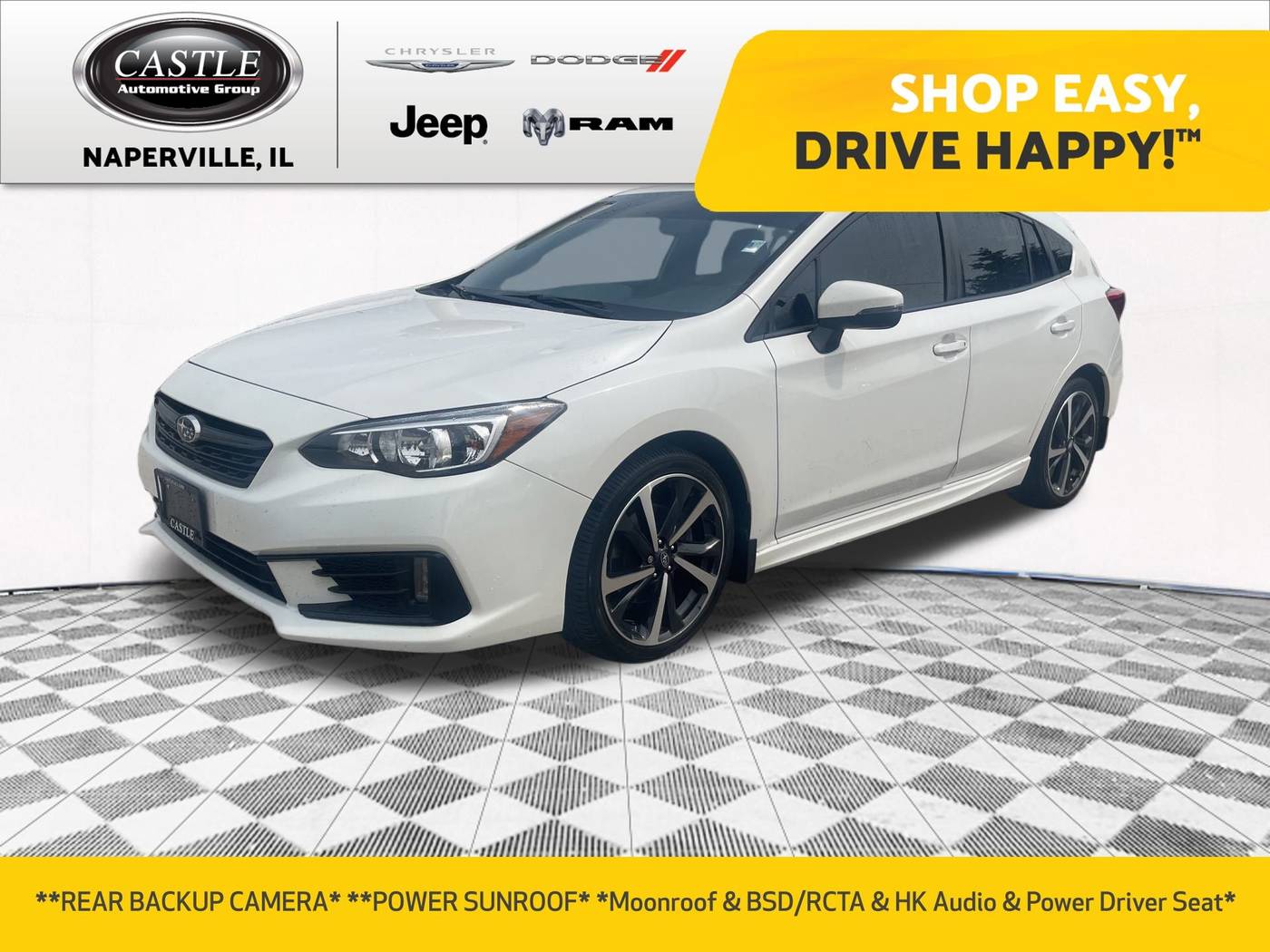 2023 Subaru Impreza Sport — Hatchback — 48,200 mi — Naperville, IL