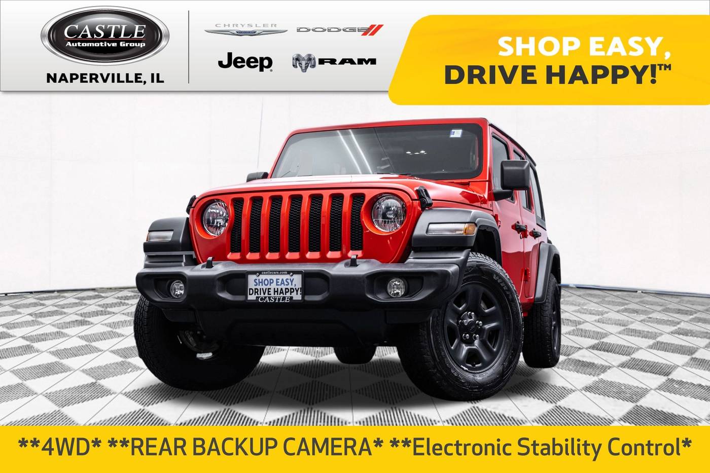 2021 Jeep Wrangler Sport — SUV — 38,358 mi — Naperville, IL
