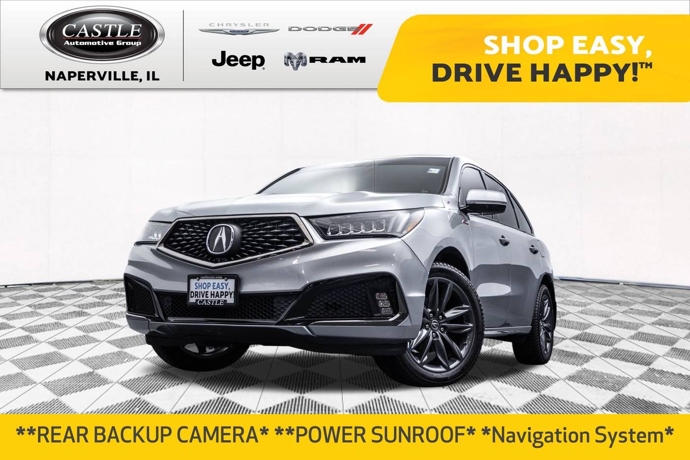 2019 Acura MDX A-Spec with Technology Package — SUV — 70,492 mi — Naperville, IL
