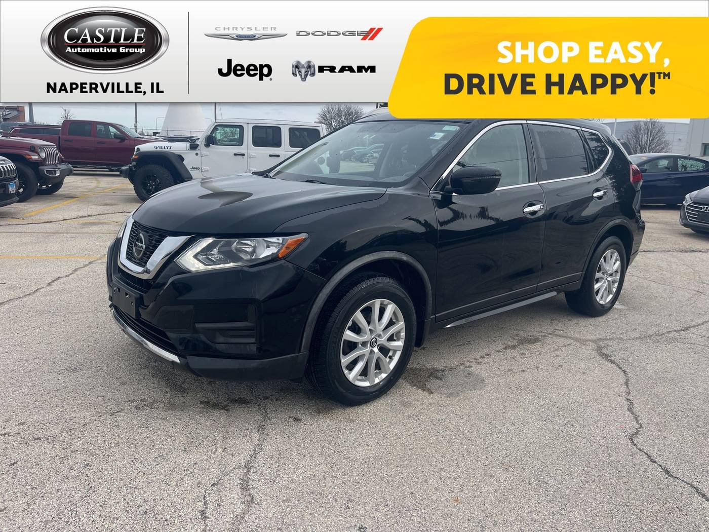 2018 Nissan Rogue SV — SUV — 59,342 mi — Naperville, IL