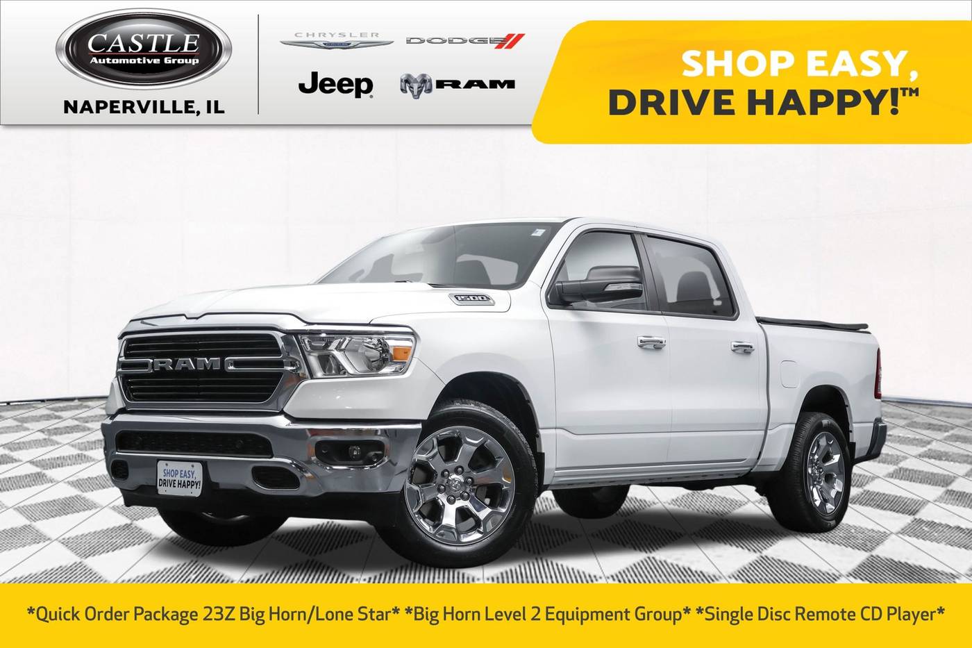 2019 Ram 1500 Big Horn/Lone Star — Pickup Truck — 87,637 mi — Naperville, IL