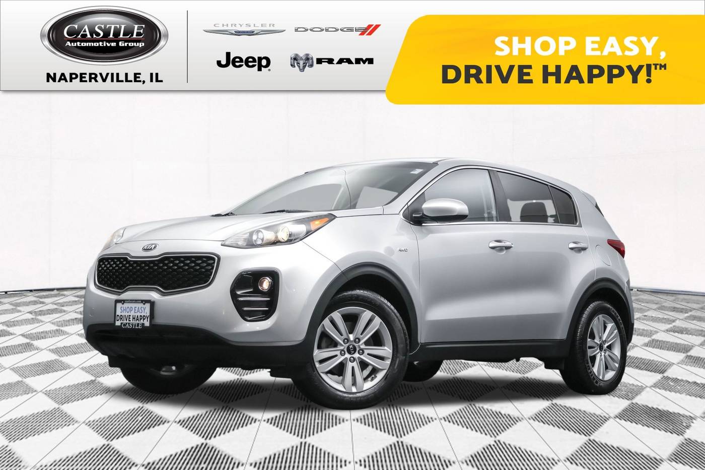 2017 Kia Sportage LX — SUV — 107,457 mi — Naperville, IL