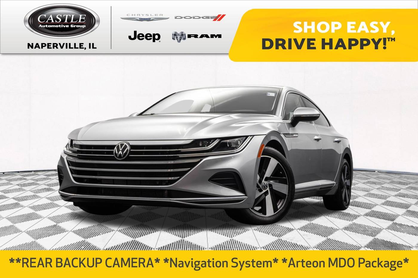 2021 Volkswagen Arteon SE — Hatchback — 44,138 mi — Naperville, IL