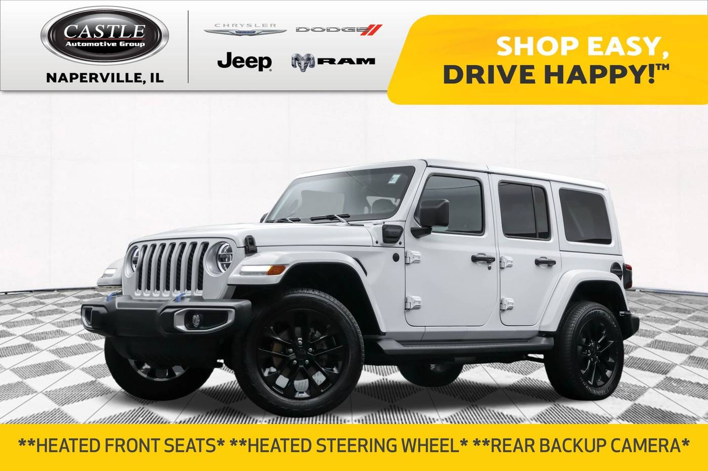 2022 Jeep Wrangler Sahara 4xe — SUV — 46,881 mi — Naperville, IL