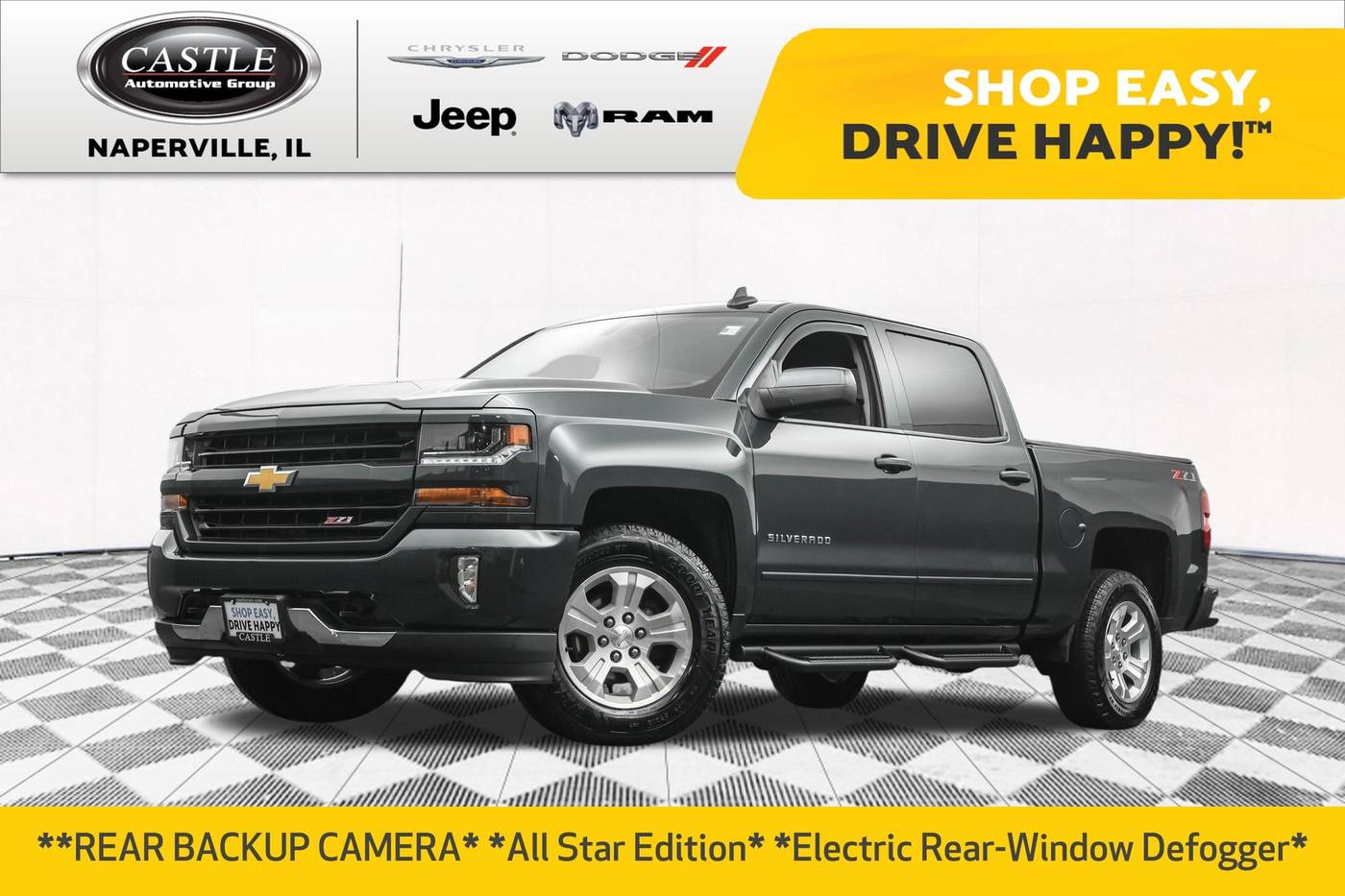 2018 Chevrolet Silverado 1500 LT — Pickup Truck — 61,936 mi — Naperville, IL