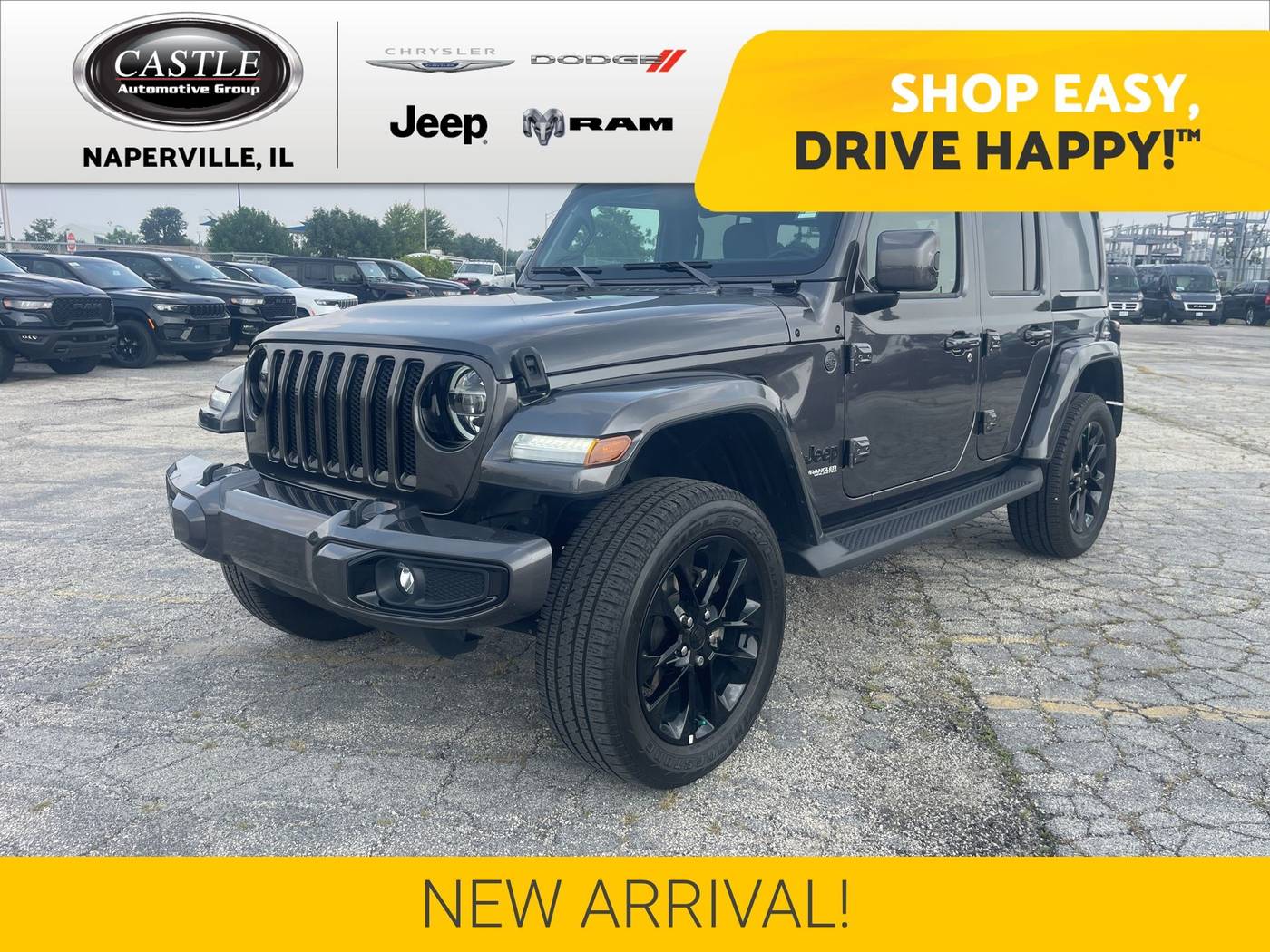 2021 Jeep Wrangler Sahara High Altitude — SUV — 23,575 mi — Naperville, IL