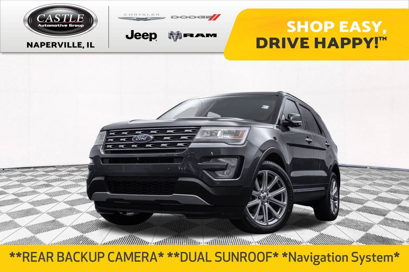 2016 Ford Explorer Limited — SUV — 133,156 mi — Naperville, IL
