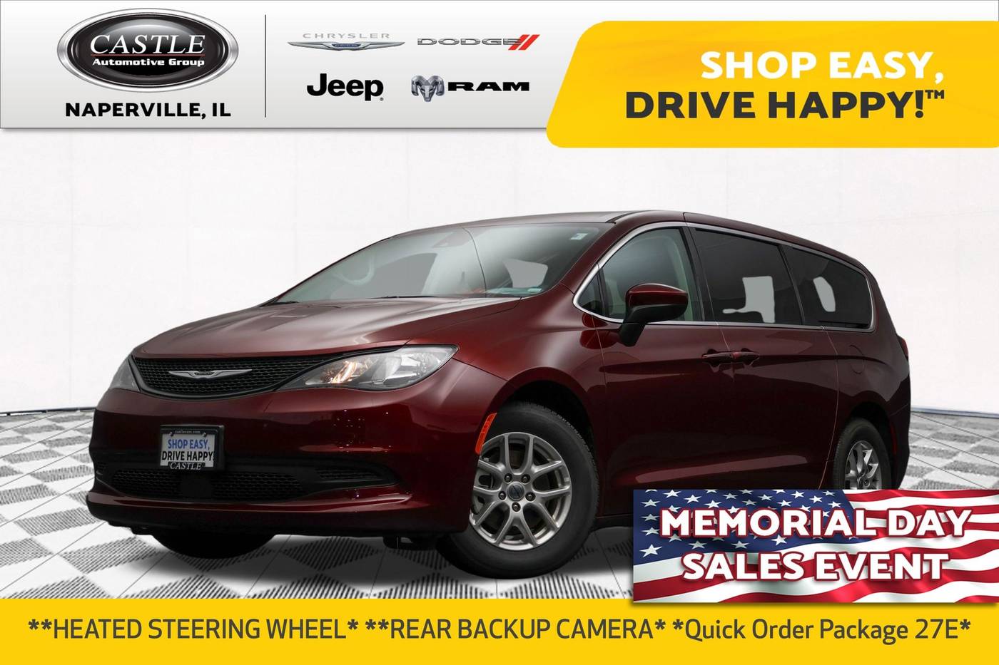 2023 Chrysler Voyager LX — Minivan — 55,137 mi — Naperville, IL
