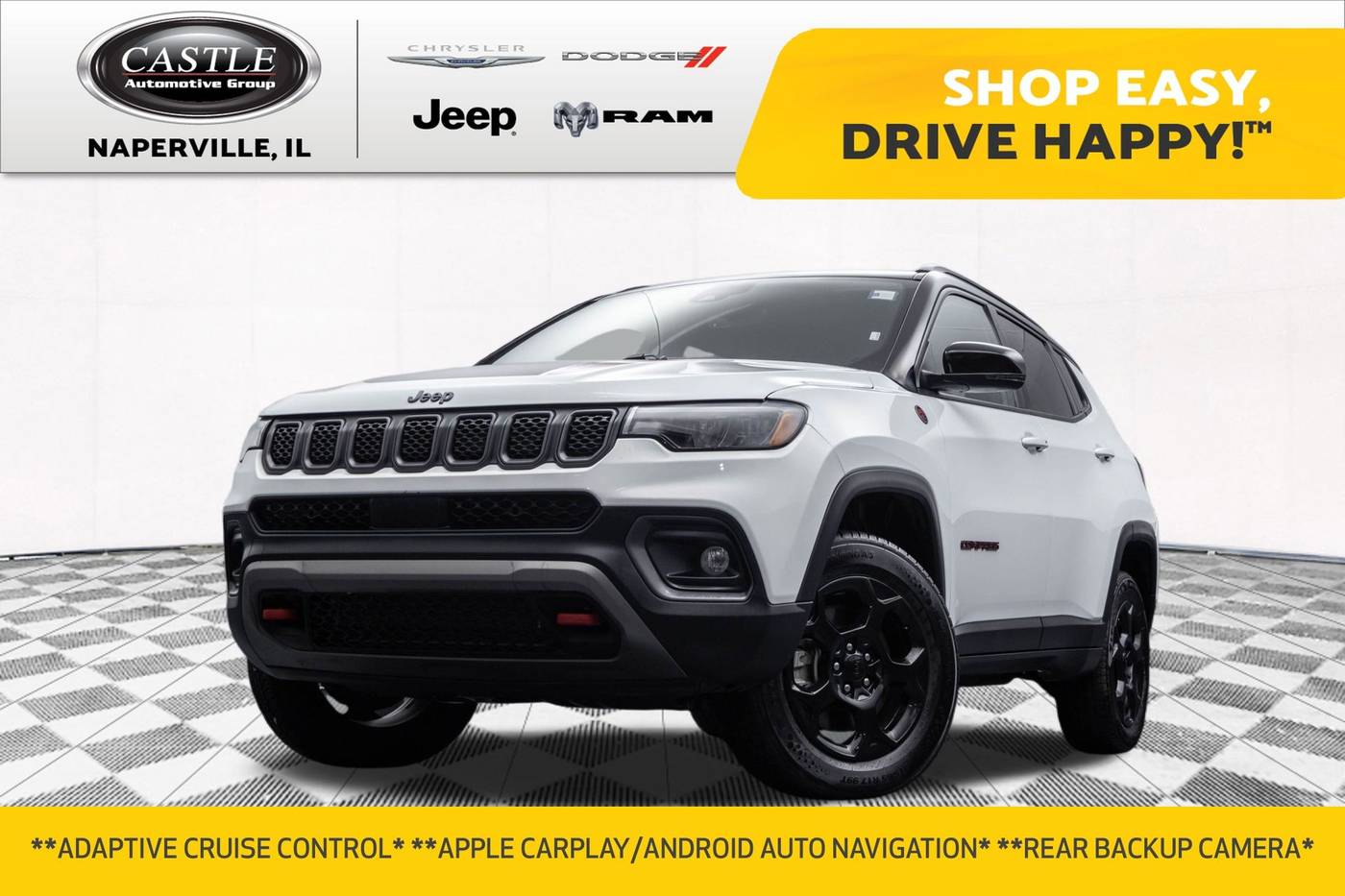 2023 Jeep Compass Trailhawk — SUV — 60,947 mi — Naperville, IL
