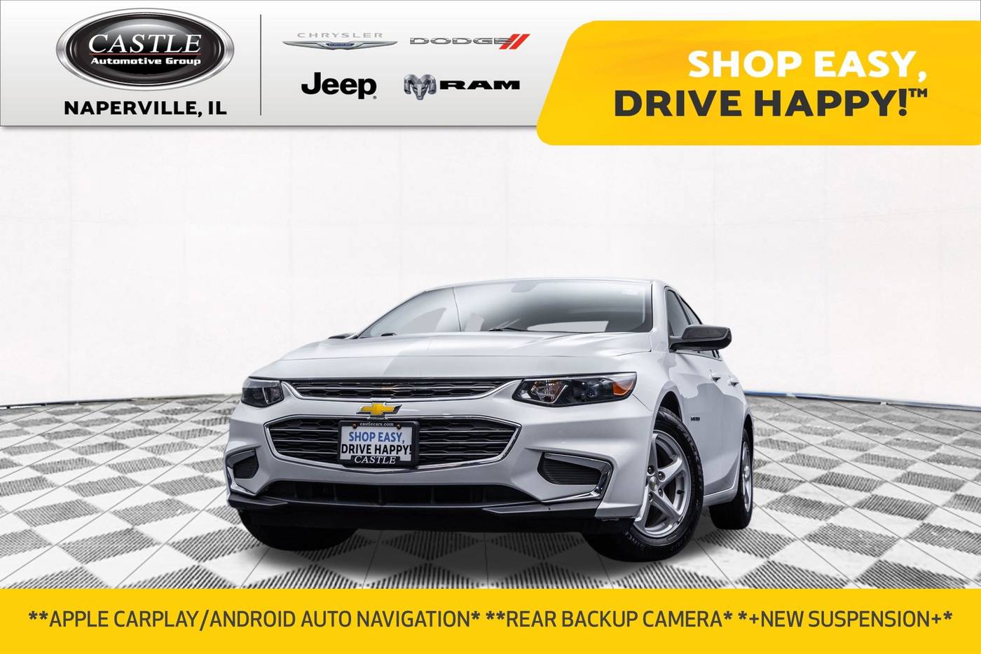 2017 Chevrolet Malibu LS — Sedan — 34,164 mi — Naperville, IL