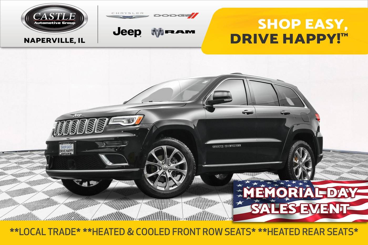 2019 Jeep Grand Cherokee Summit — SUV — 57,215 mi — Naperville, IL