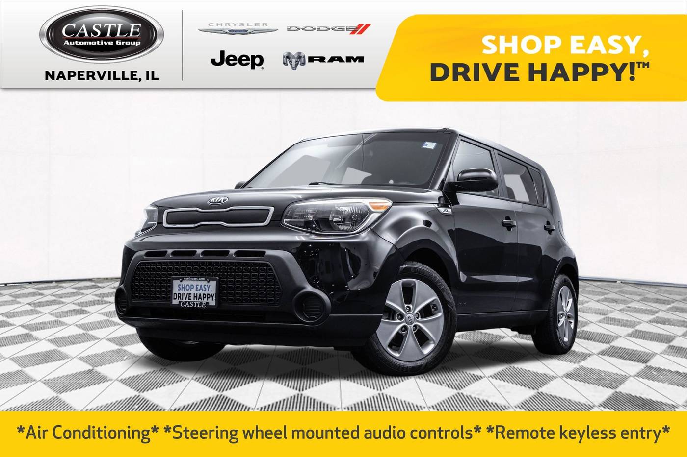 2015 Kia Soul Base — Hatchback — 86,096 mi — Naperville, IL