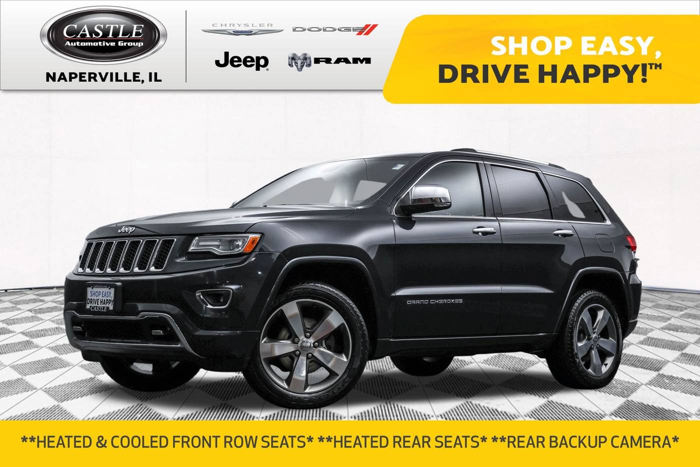 2015 Jeep Grand Cherokee Overland — SUV — 54,992 mi — Naperville, IL