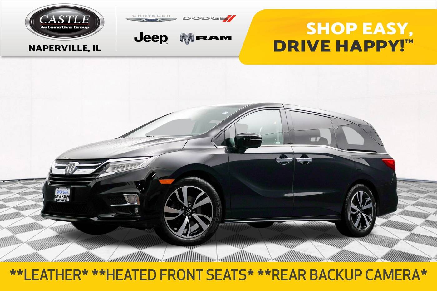 2019 Honda Odyssey Elite — Minivan — 96,806 mi — Naperville, IL