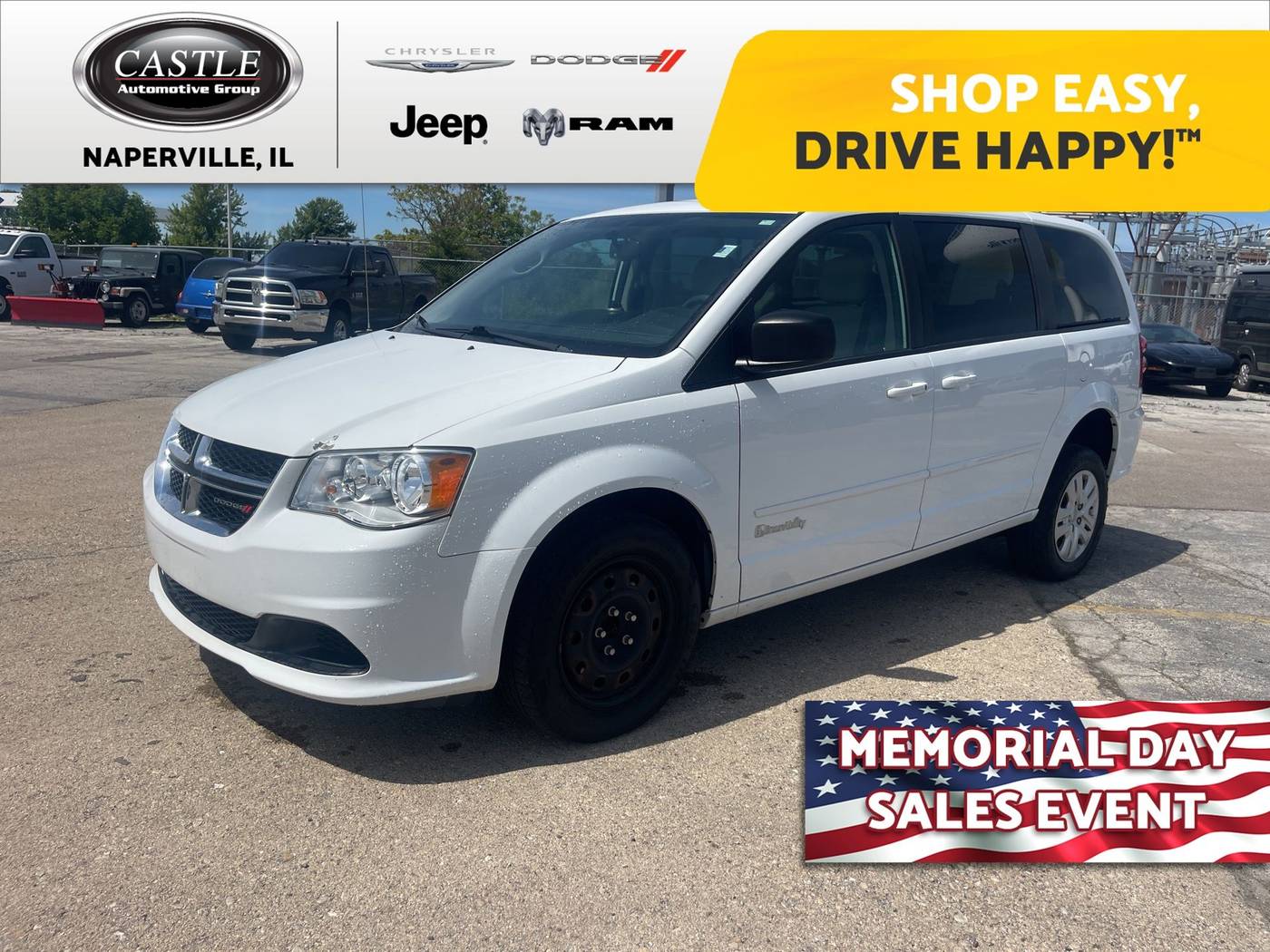2016 Dodge Grand Caravan SE — Minivan — 62,354 mi — Naperville, IL