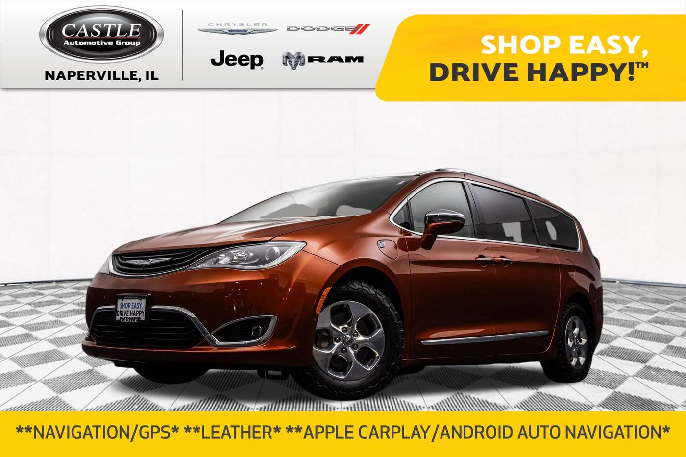 2018 Chrysler Pacifica Hybrid Limited — Minivan — 86,490 mi — Naperville, IL