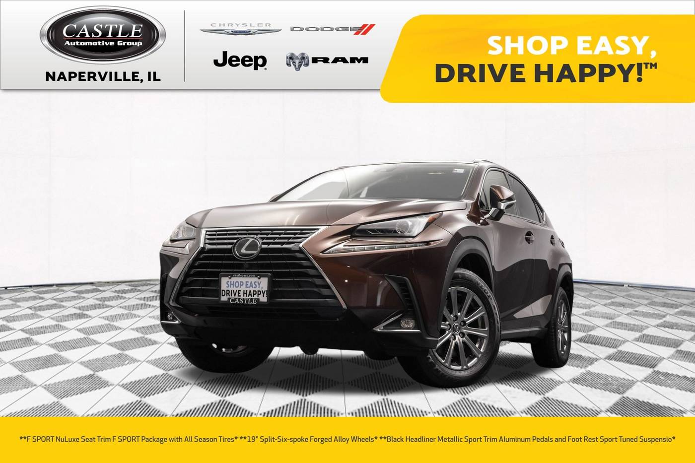 2019 Lexus NX NX 300 — SUV — 42,167 mi — Naperville, IL