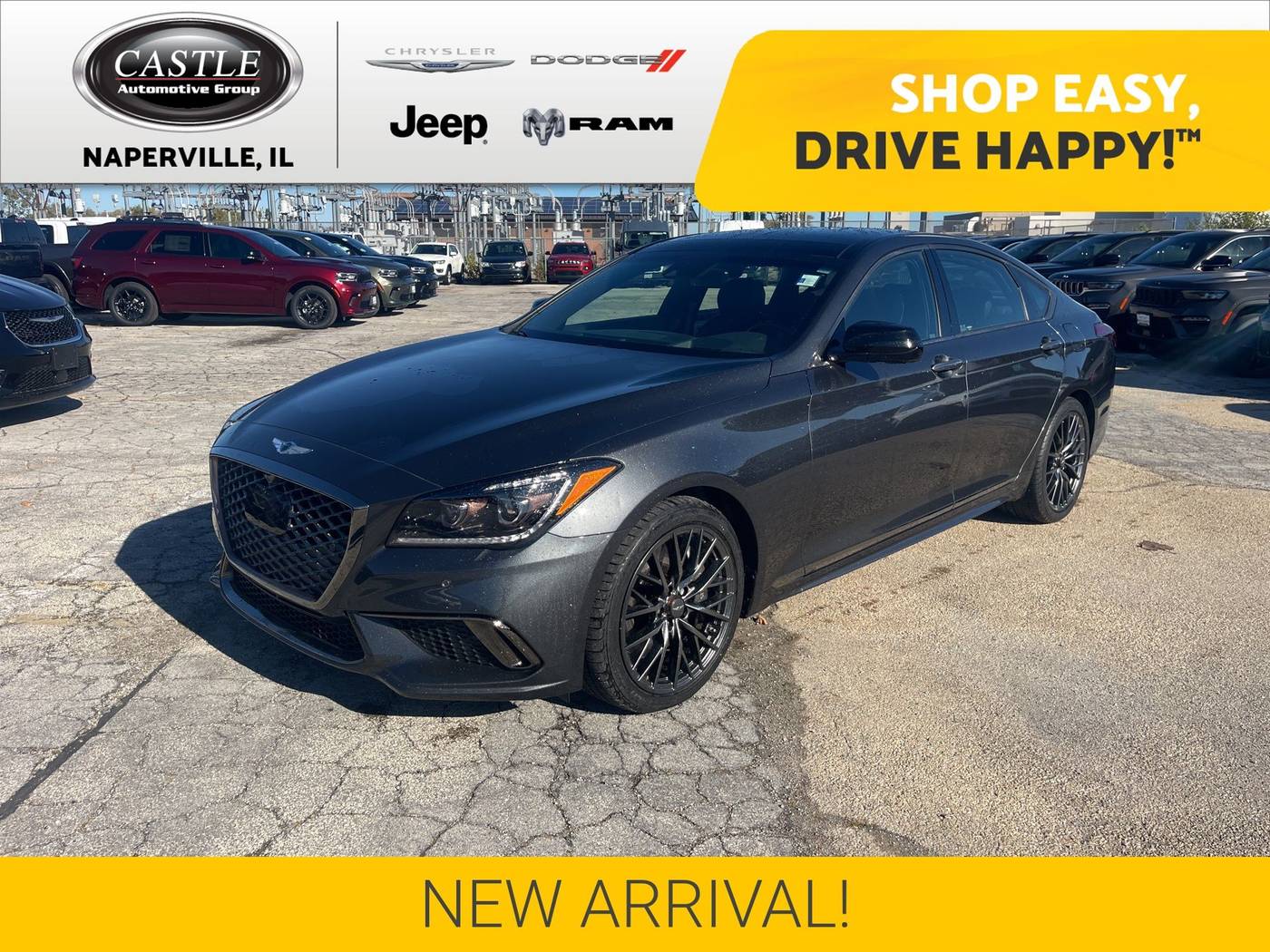 2018 Genesis G80 3.3T Sport — Sedan — 58,328 mi — Naperville, IL
