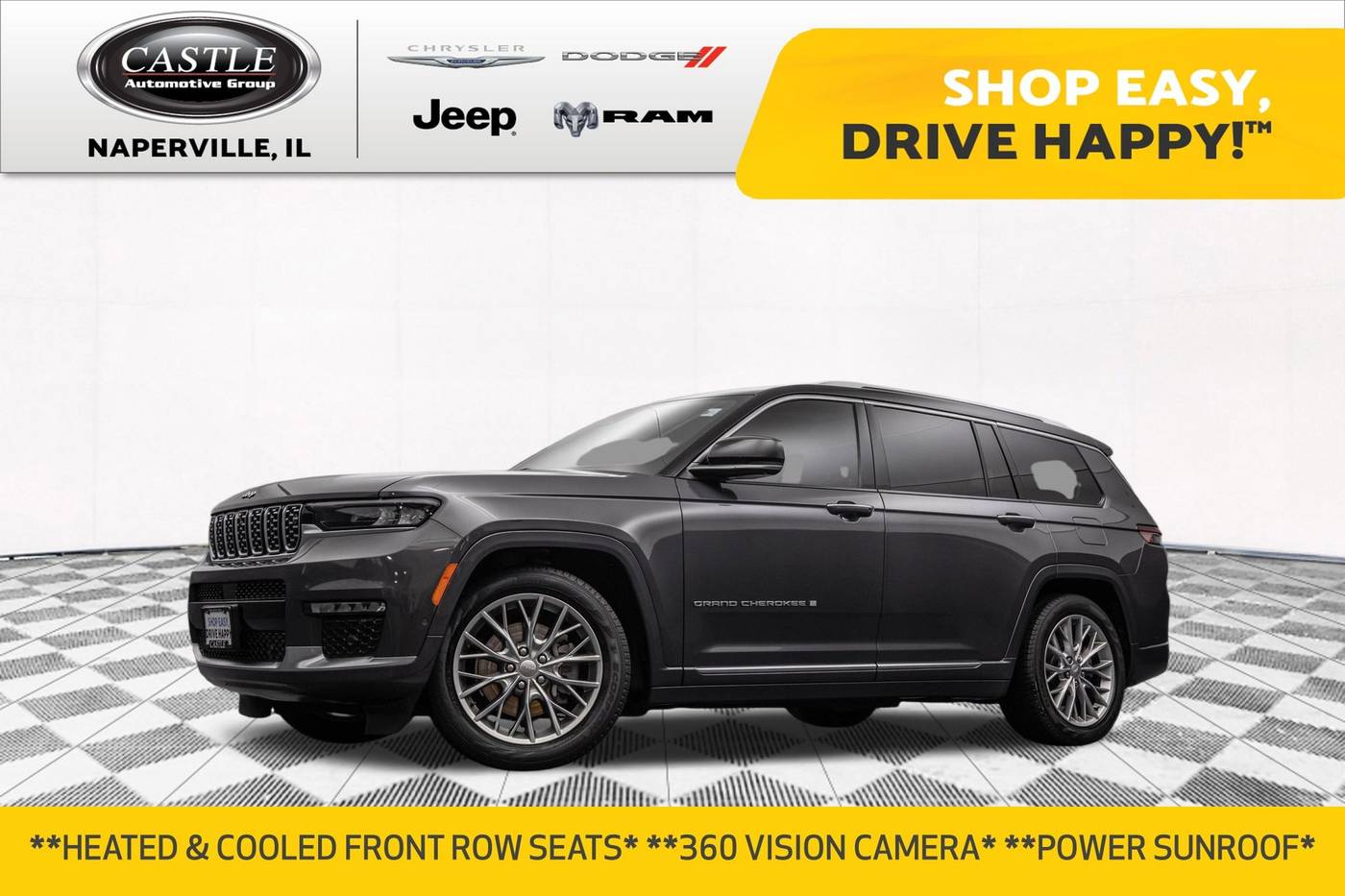 2022 Jeep Grand Cherokee Summit — SUV — 68,118 mi — Naperville, IL