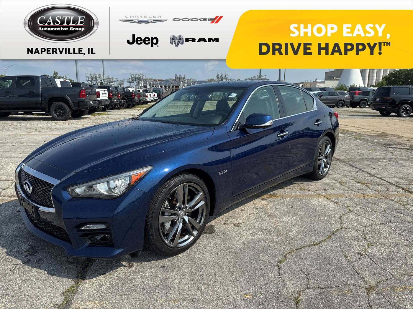 2016 INFINITI Q50 3.0t RED SPORT 400 — Sedan — 94,125 mi — Naperville, IL